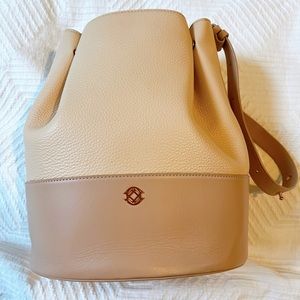 Dagne Dover Ava Bucket Bag blush pink